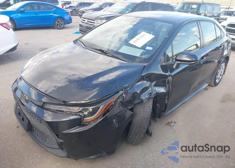 2021 Toyota Corolla Le z USA, uszkodzony, nr VIN JTDEPMAEXMJ163399